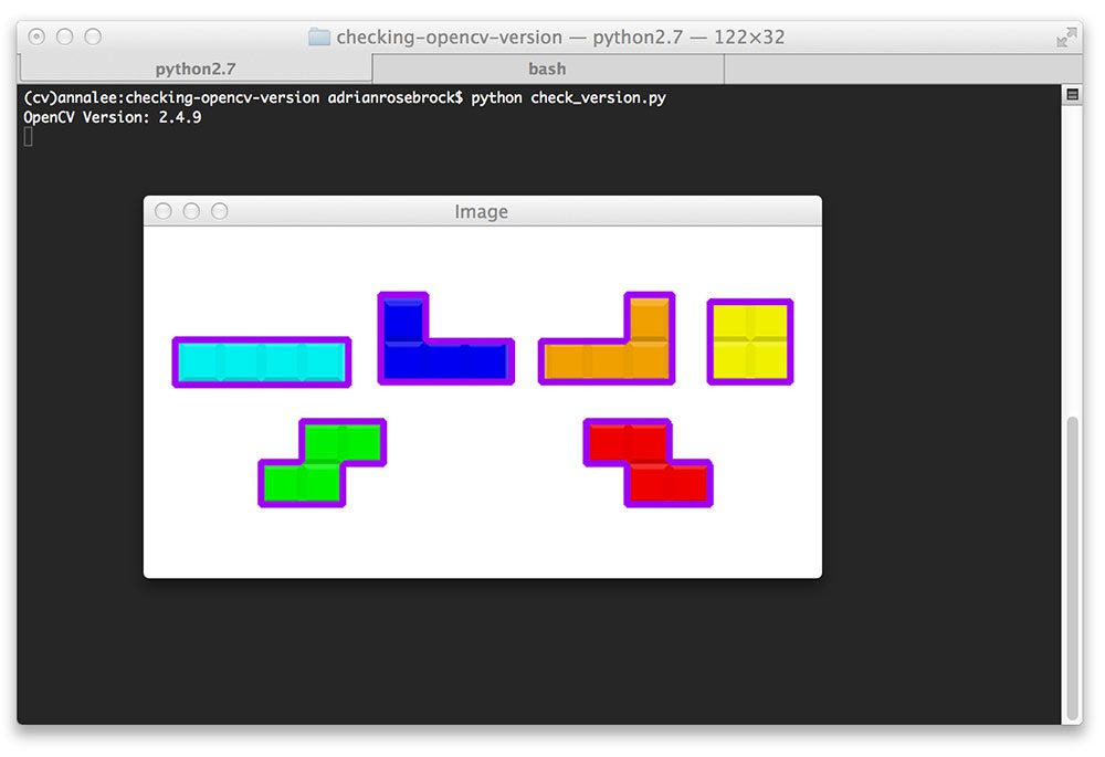 使用Python - PyImageSearch检查你的OpenCV版本
